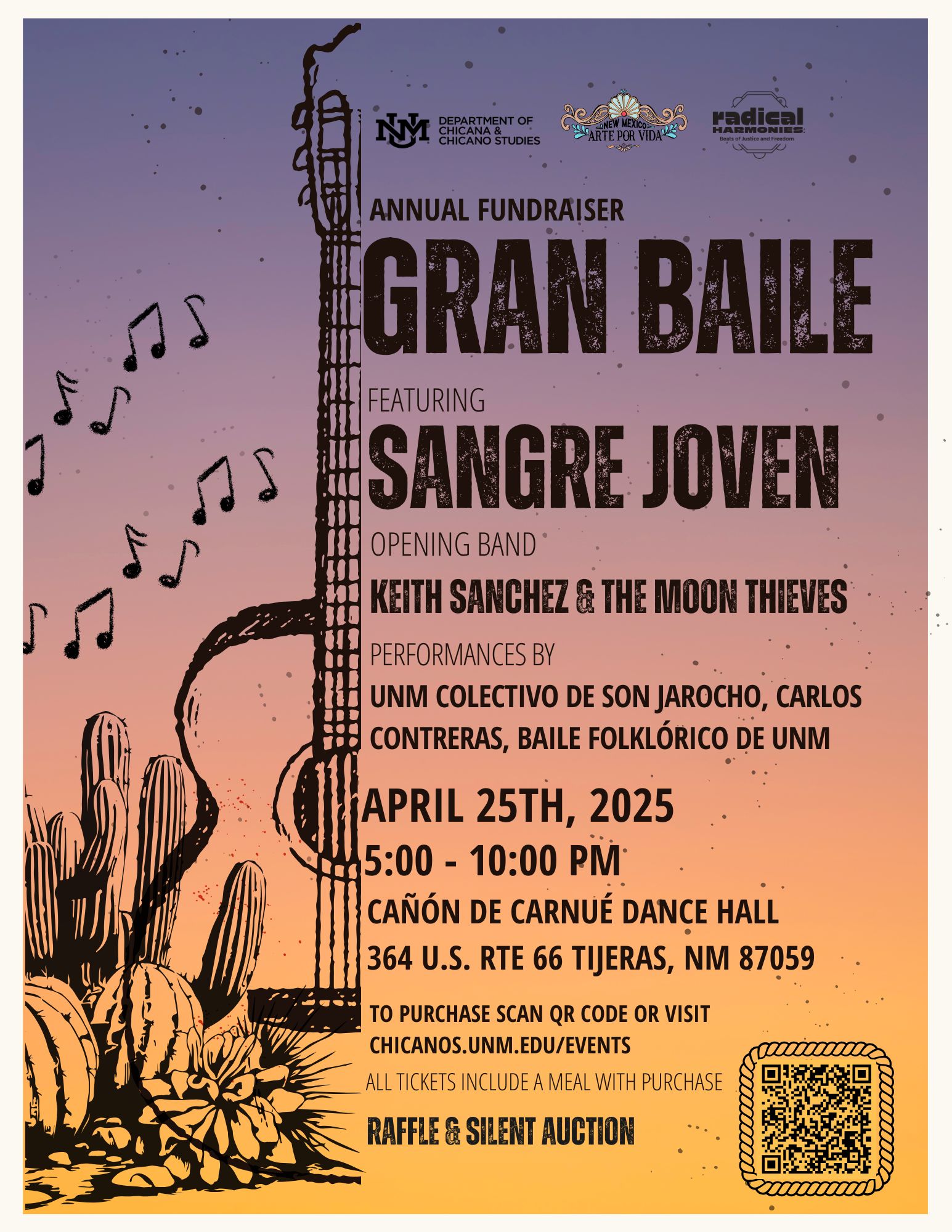 Gran Baile Annual Fundraiser flyer