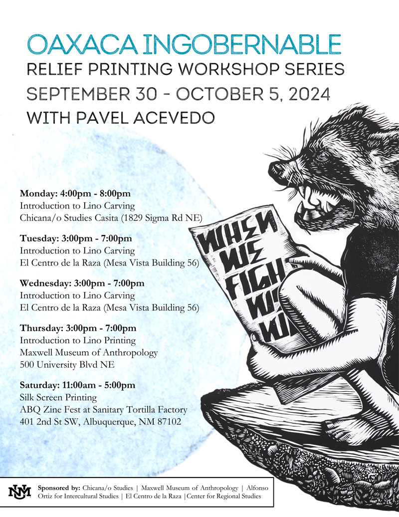 printing workshop flyer