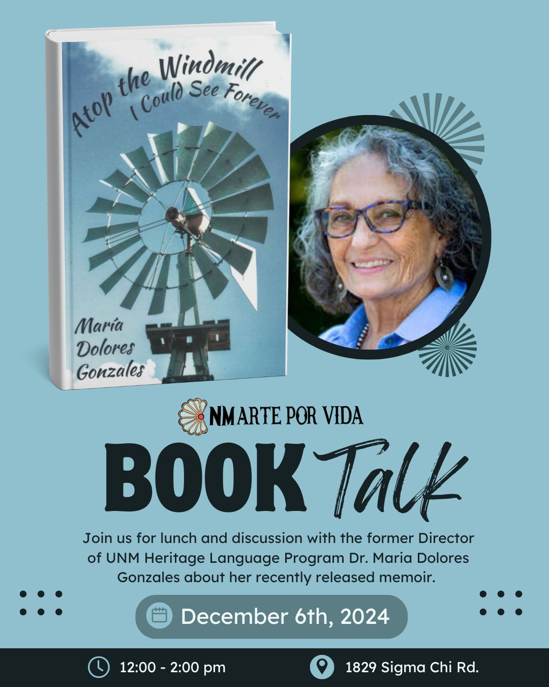 Book Talk Flyer